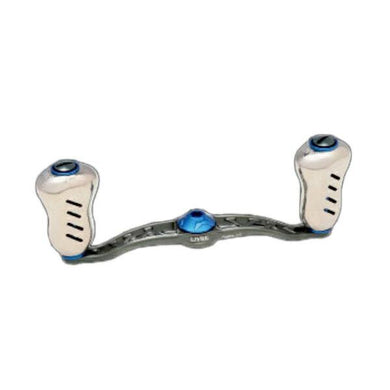 LIVRE 2928 FLSF110-FP-GMB Crank Feather 110 For left-handed For Shimano (Gunmetal P Blue G)  Reel Parts 4580421726865