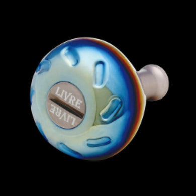 LIVRE 5992 E37TI-1 Knob alone EP37 1 piece (Fire Titanium C)  Reel Parts 4580421728487