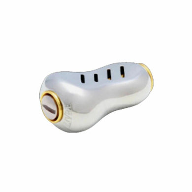 LIVRE 5431 FPGL-1 Knob alone Fino Plus 1 piece (Silver gold)  Reel Parts 4580421730022