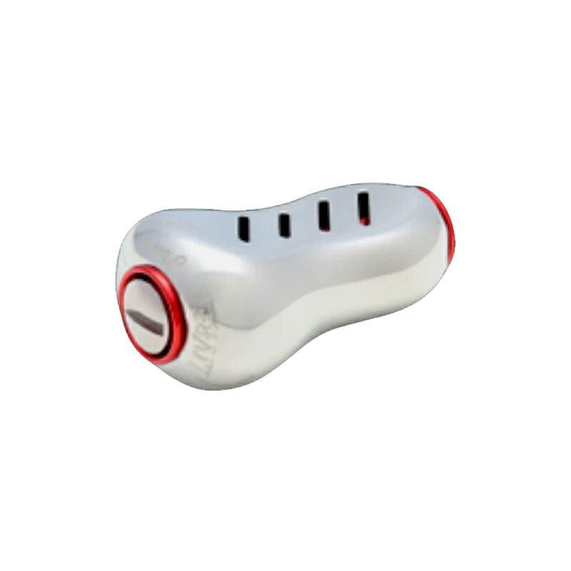 LIVRE 5434 FPRE-1 Knob alone Fino Plus 1 piece (Silver Red)  Reel Parts 4580421730053