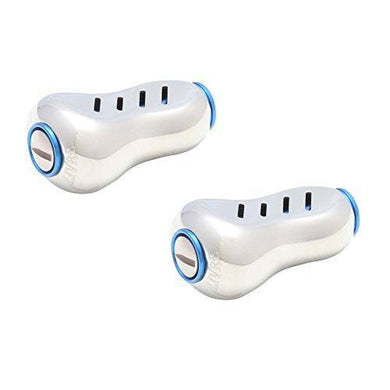 LIVRE 5443 FPBL-2 Knob alone Fino Plus 2 pieces (Silver blue) 4580421730091