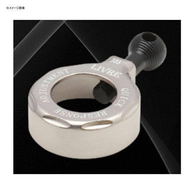 LIVRE 8172 QRA-206-TIBK Q.R.A 206 type Titanium x black   Reel Parts 4580421731838