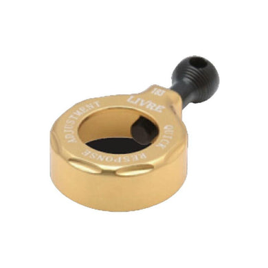 LIVRE 8191 QRA-230-GLBK Q.R.A 230 type Gold x black   Reel Parts 4580421736505