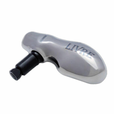 LIVRE 5985 TBCS-1 Knob alone TB-1 For Shimano C 1 piece (Silver Black C)  Reel Parts 4580421736550