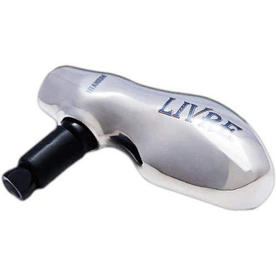 LIVRE 5987 TBLS-1 Knob alone TB-1 For Daiwa L 1 piece (Silver Black C)  Reel Parts 4580421736574