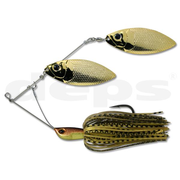 DEPS HUGE SPINNERBAIT #01 Black Gold 4544565880012