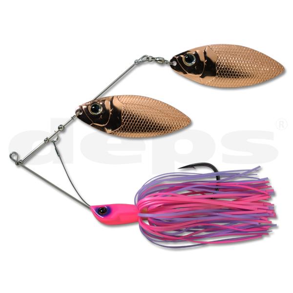 DEPS HUGE SPINNERBAIT #03 Bubble Gum Pro Blue 4544565880036