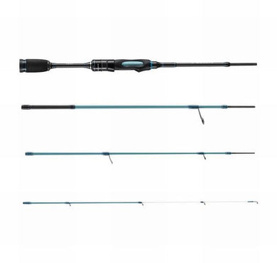 Abu Garcia Salty Style Colors STCS-554LS-PB Spinning Rod 0036282965102