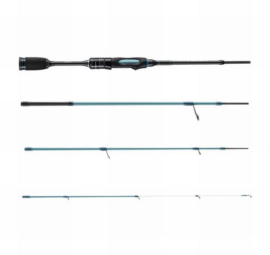 Abu Garcia Salty Style Colors STCS-554LS-PB Spinning Rod 0036282965102