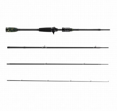 Abu Garcia Salty Style Colors STCC-704LT-NG Baitcasting Rod 0036282965171