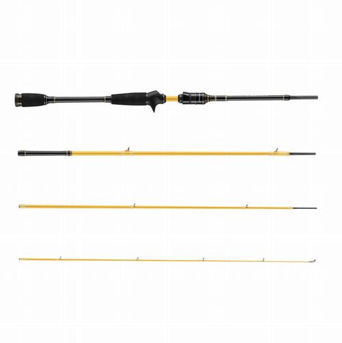 Abu Garcia Salty Style Colors STCC-704LT-AY Baitcasting Rod