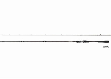 Shimano DIALUNA B86ML Baitcasting Rod 4969363380401