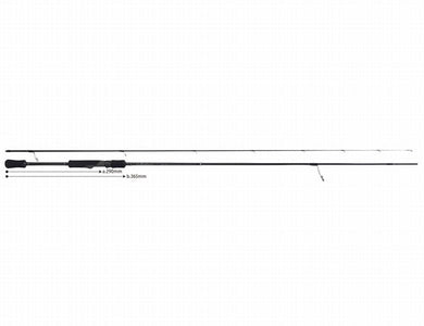 YAMAGA Blanks Mebius 710L Spinning Rod for Eging 4560395516549