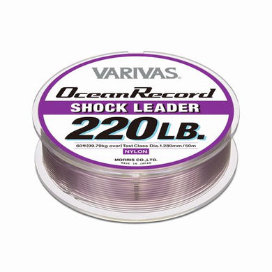 VARIVAS Ocean Record Shock Leader Nylon Line 50m #60 220lb 4513498099990