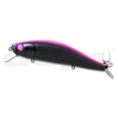 DEPS SPIRAL MINNOW #21 Visible Black 4544565077214