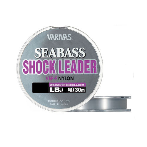 VARIVAS Seabass Shock Leader Nylon Line 30m 12lb 4513498050694