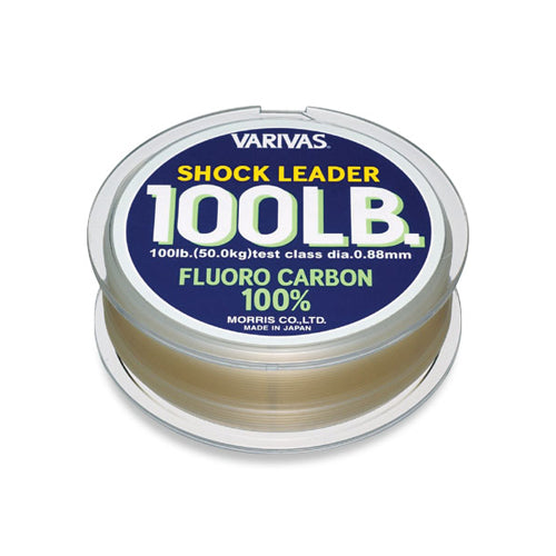 VARIVAS Shock Leader Fluorocarbon Line 30m #30 100lb 4513498009999