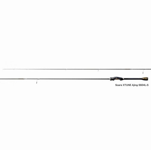 Shimano Soare XTUNE Ajing S604L-S Light Game Spinning Rod 4969363371706