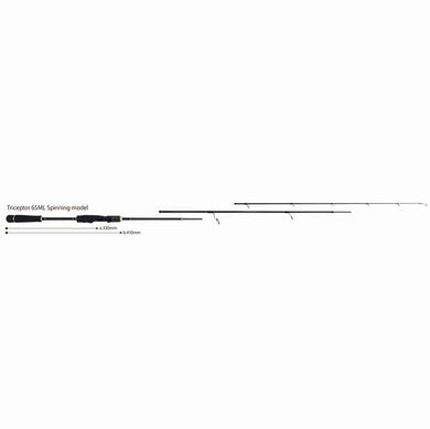 YAMAGA Blanks Triceptor 65ML Spinning model Spinning Rod for Bass 4560395517065