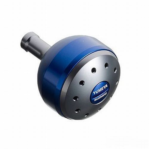 Shimano Yumeya ALUMINUM ROUND POWER HANDLE KNOB BLUE S Type A 4969363027139